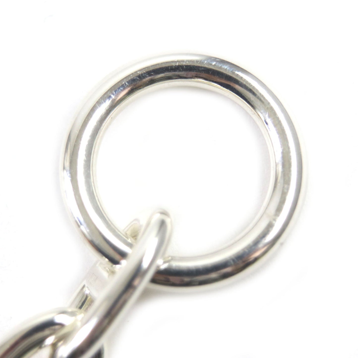 Hermes Bracelet Main?Fsv925 Silver Chene Dunkle Mm Mens