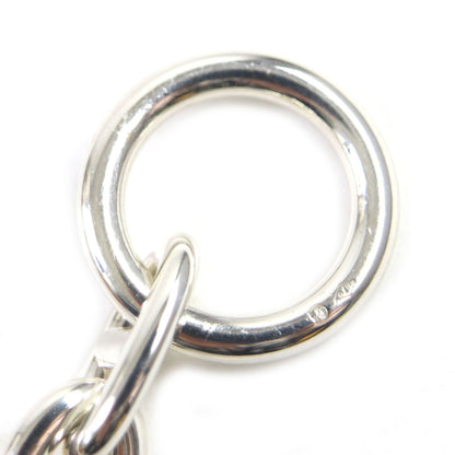 Hermes Bracelet Main?Fsv925 Silver Chene Dunkle Mm Mens