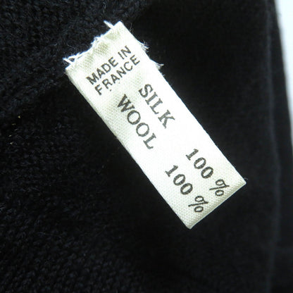 Hermes Cardigan Silk Black Multicolor 40