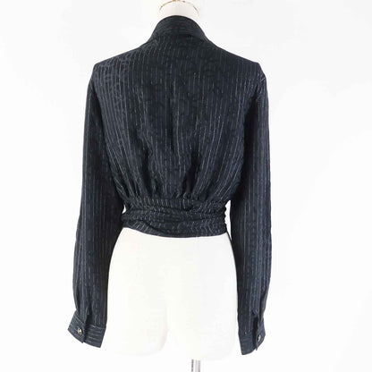 Chanel Long Sleeve Shirt 23P P74411 Outer Material