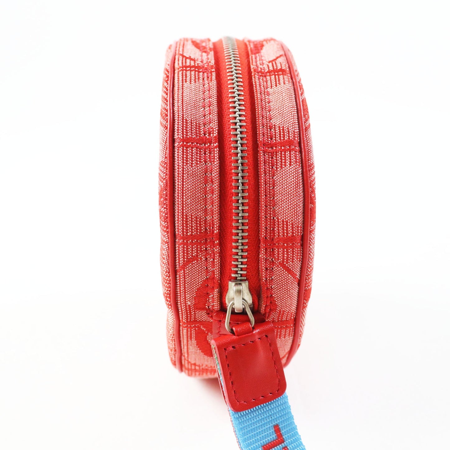 Chanel Pouch 6859809 No Nylon Notation (Nylon Type) Red New Travel Line Women