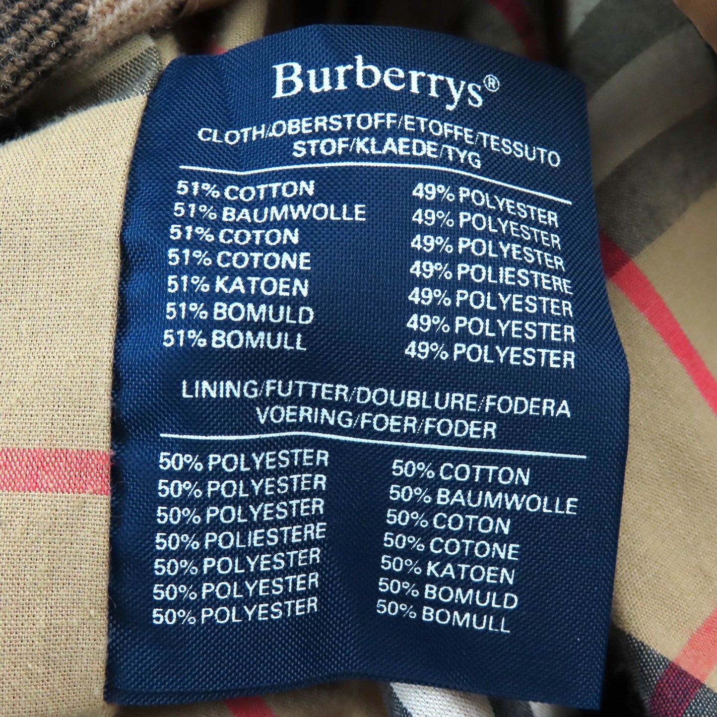Burberry Stainless Collar Coat Outer