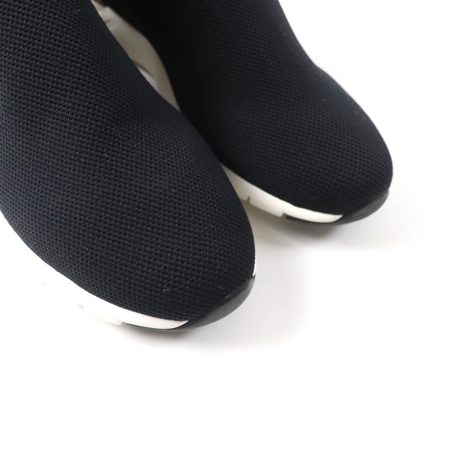 Louis Vuitton Sneakers Fabric Black Aftergame Line Women 37 1/2