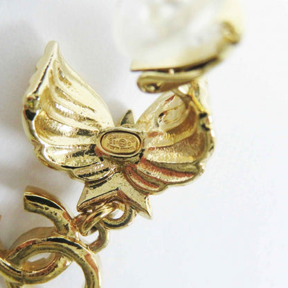 Chanel Earring Abc658 C24C Gold Plated Gold Women
