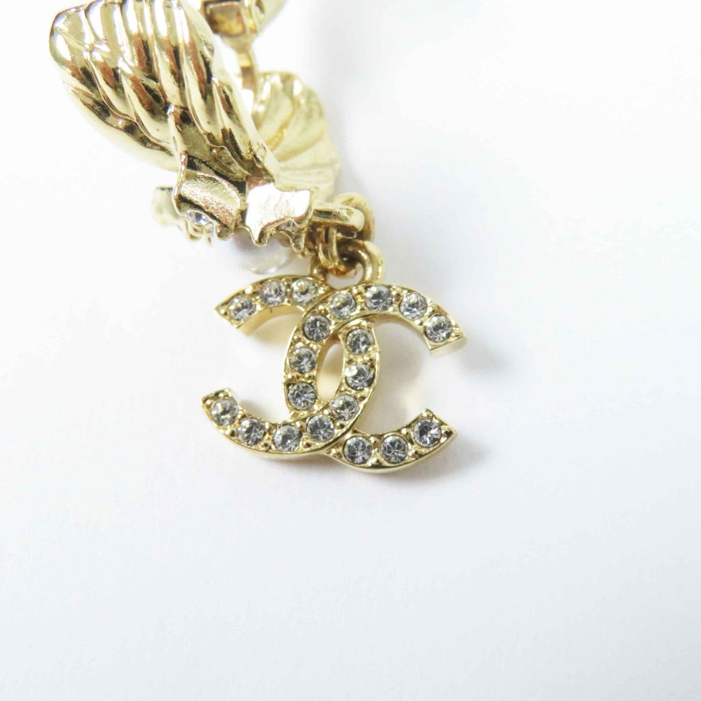 Chanel Earring Abc658 C24C Gold Plated Gold Women