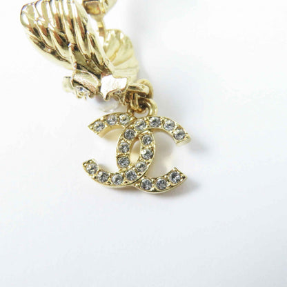 Chanel Earring Abc658 C24C Gold Plated Gold Women