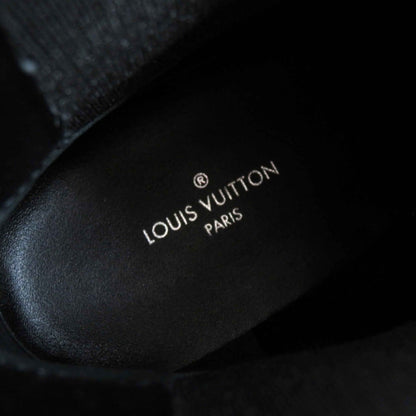 Louis Vuitton Ankle Boots Jacquard, Leather Multi Since 1854 Lv Bobble Line Women 39 1/2