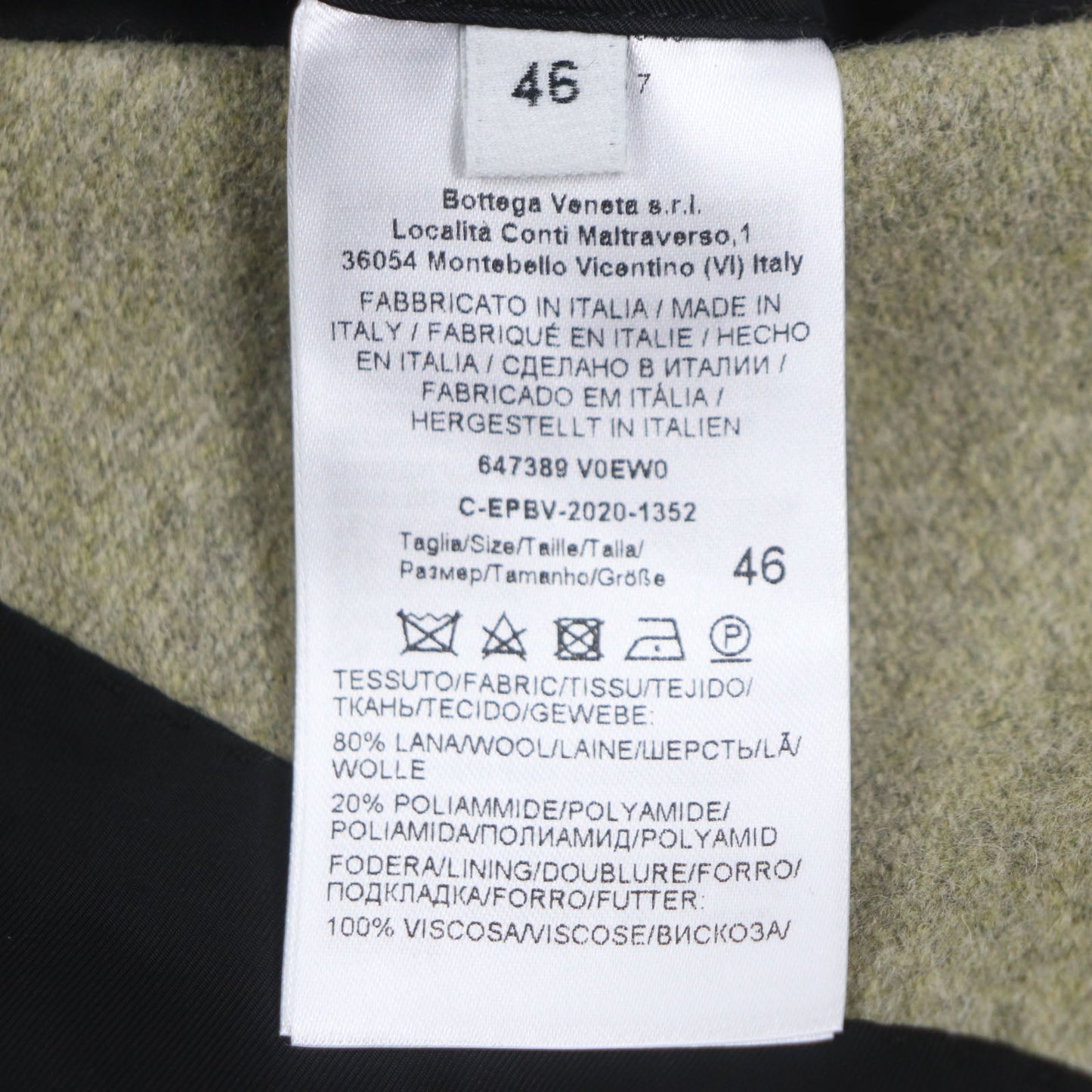 Bottegaveneta Chester Coat 647389 Outer