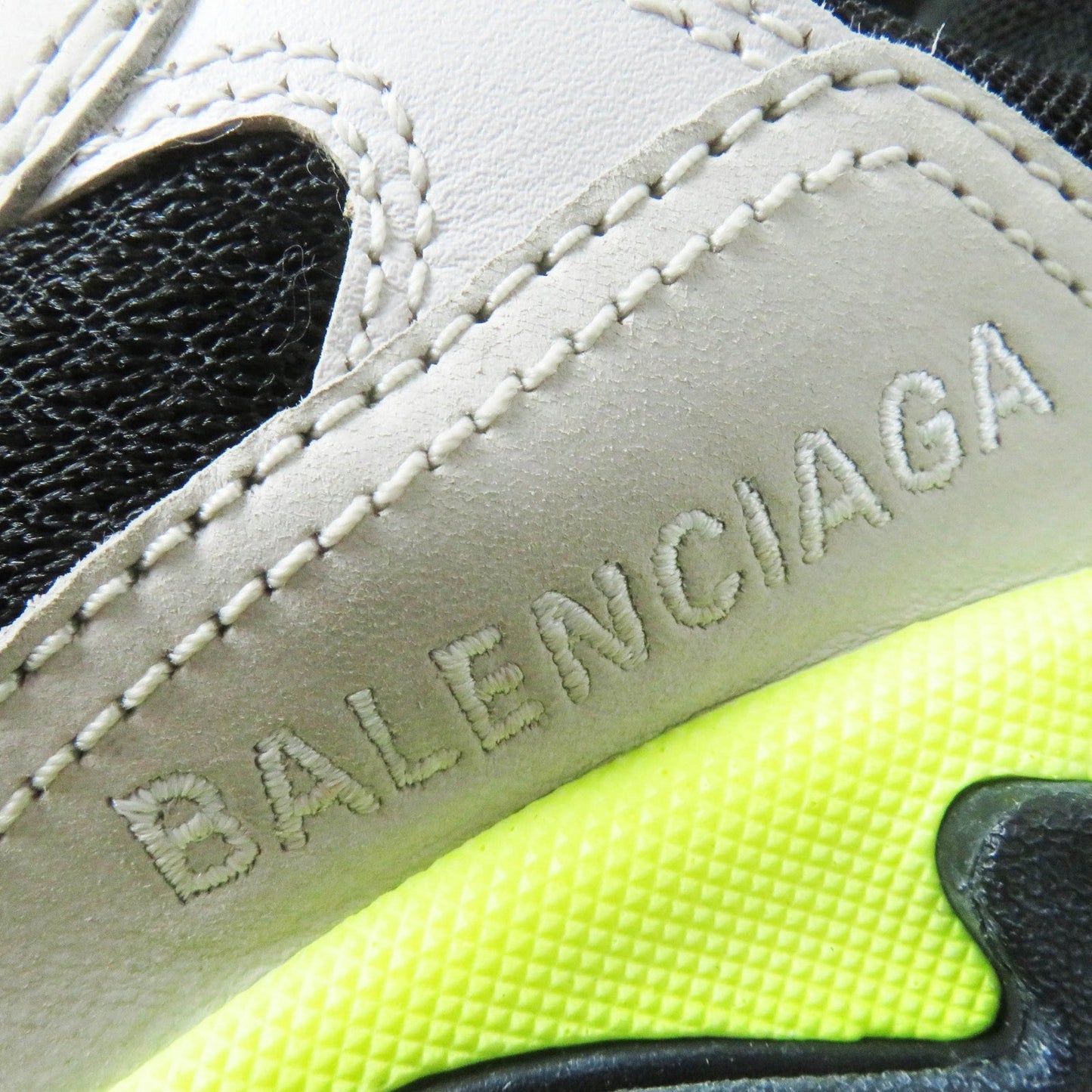 Balenciaga Sneakers 524039 Polyester,Calf Leather,Lambskin Multicolor Triple S Women 35