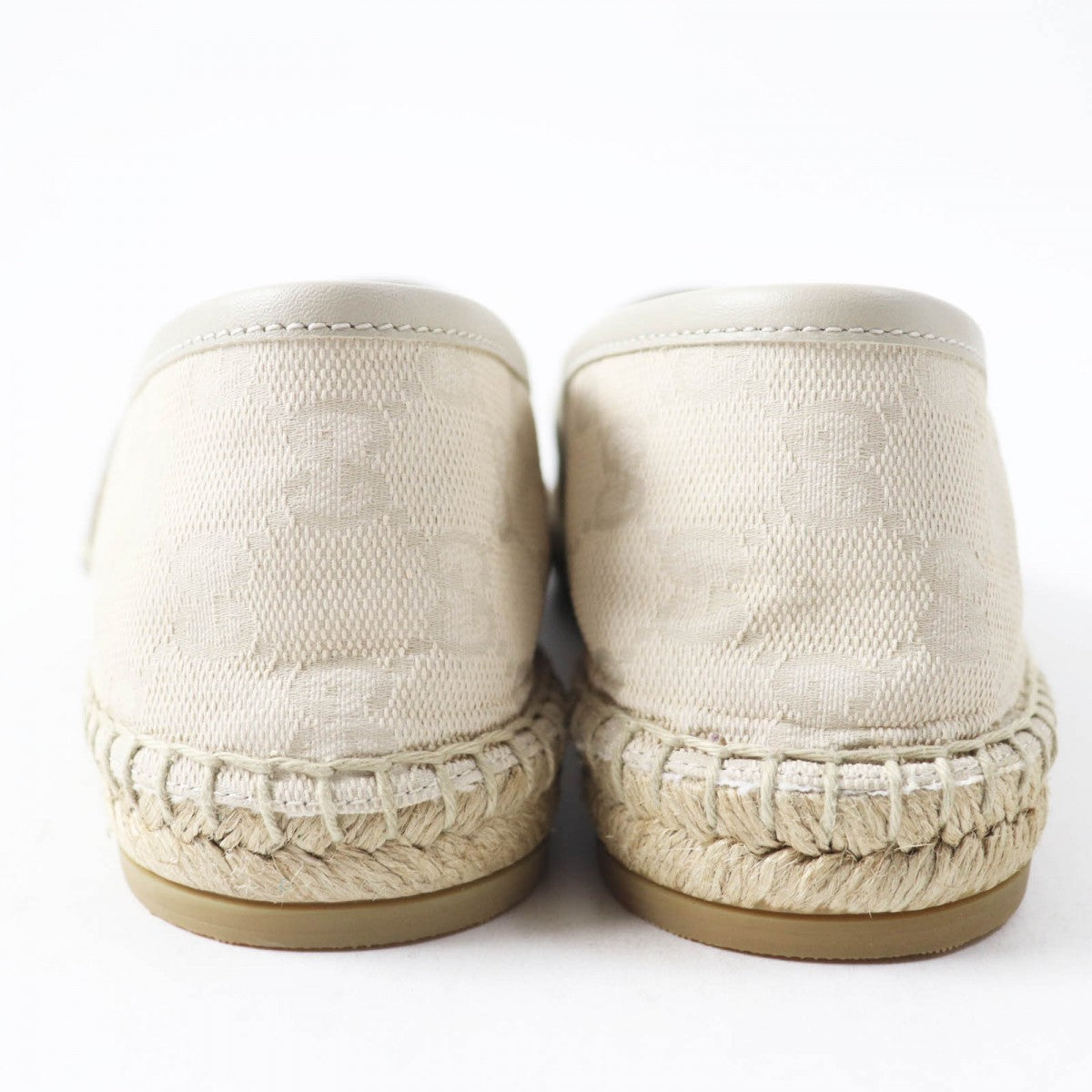 Gucci Slip-On 466902 Gg Canvas Light Beige 37.5