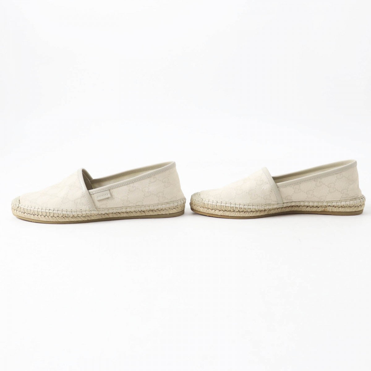 Gucci Slip-On 466902 Gg Canvas Light Beige 37.5