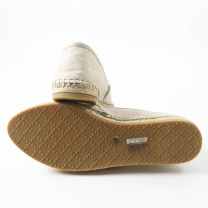 Gucci Slip-On 466902 Gg Canvas Light Beige 37.5