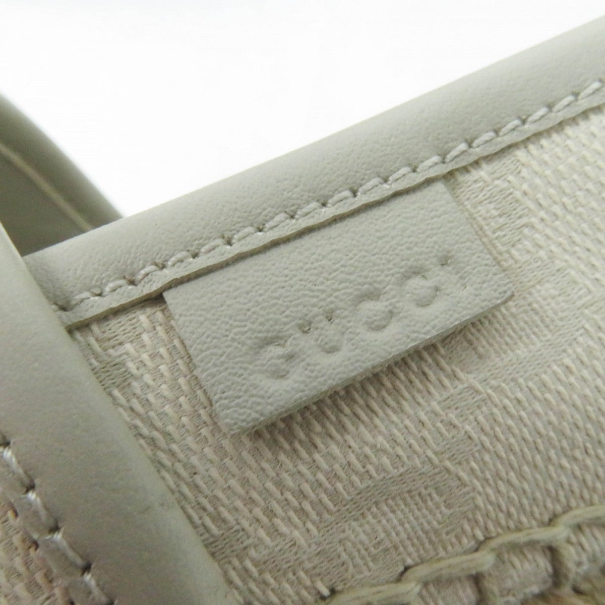 Gucci Slip-On 466902 Gg Canvas Light Beige 37.5