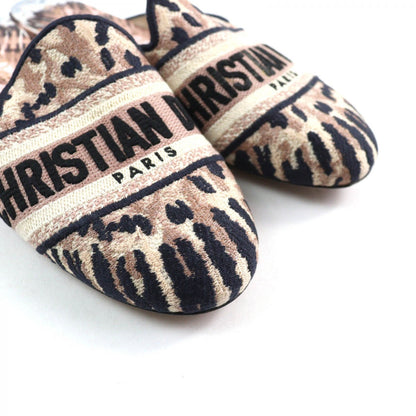 Christian Dior Slip-On Fabric, Leather Multi Dior Off Women 37