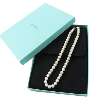 Tiffany&Co. Necklace Freshwater Pearl White