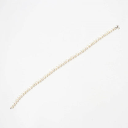 Tiffany&Co. Necklace Freshwater Pearl White