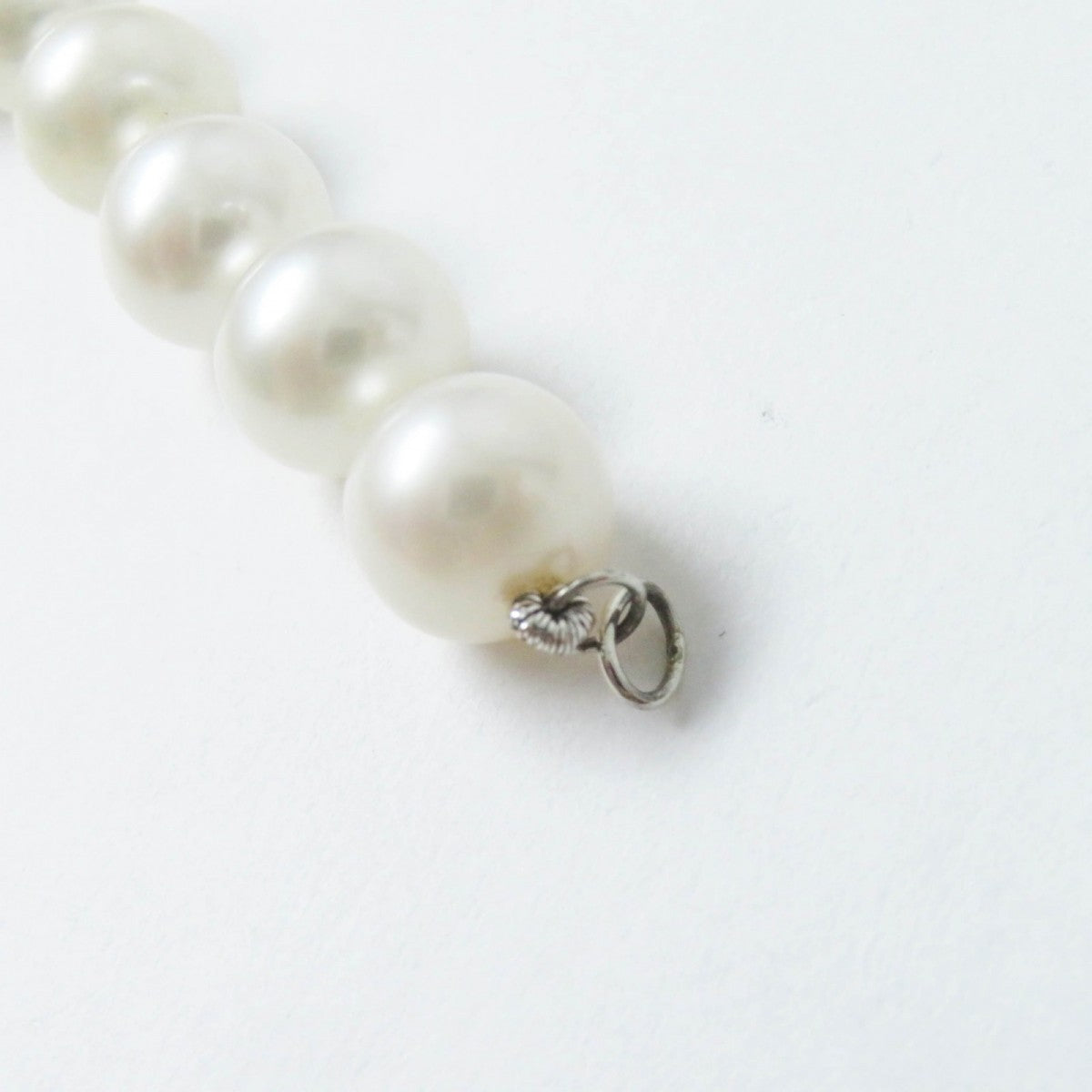 Tiffany&Co. Necklace Freshwater Pearl White