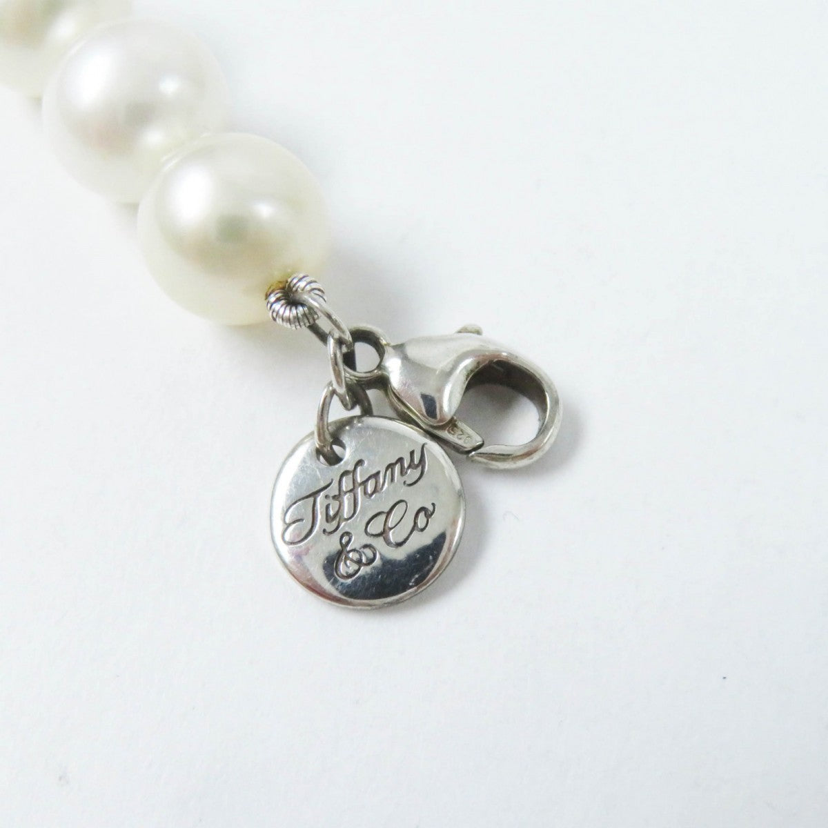 Tiffany&Co. Necklace Freshwater Pearl White
