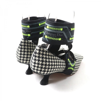 Christian Dior Pumps Houndstooth Weave (Wool), Ultra-Lightweight Neoprene Material, Leather Multi