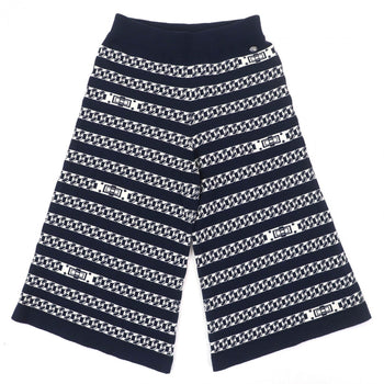 Chanel Pants P56182K07327 Cashmere Navy White 38