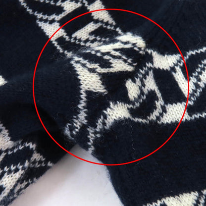 Chanel Pants P56182K07327 Cashmere Navy White 38
