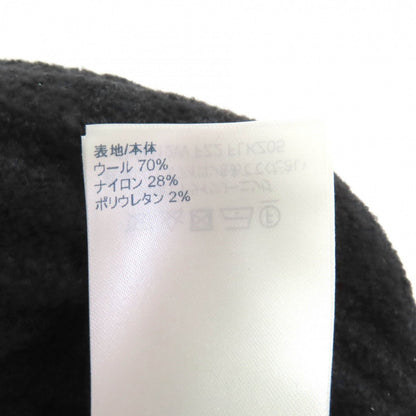 Louis Vuitton Tight Skirt Wool Black M
