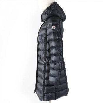 Moncler Down Coat Nylon Black Hermine Zero