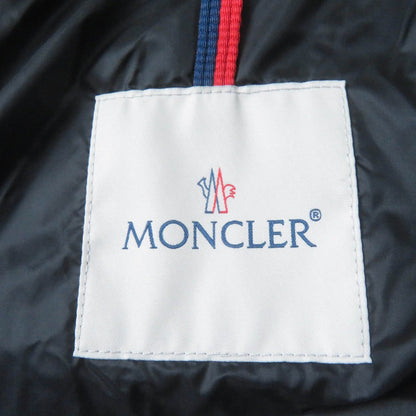 Moncler Down Coat Nylon Black Hermine Zero