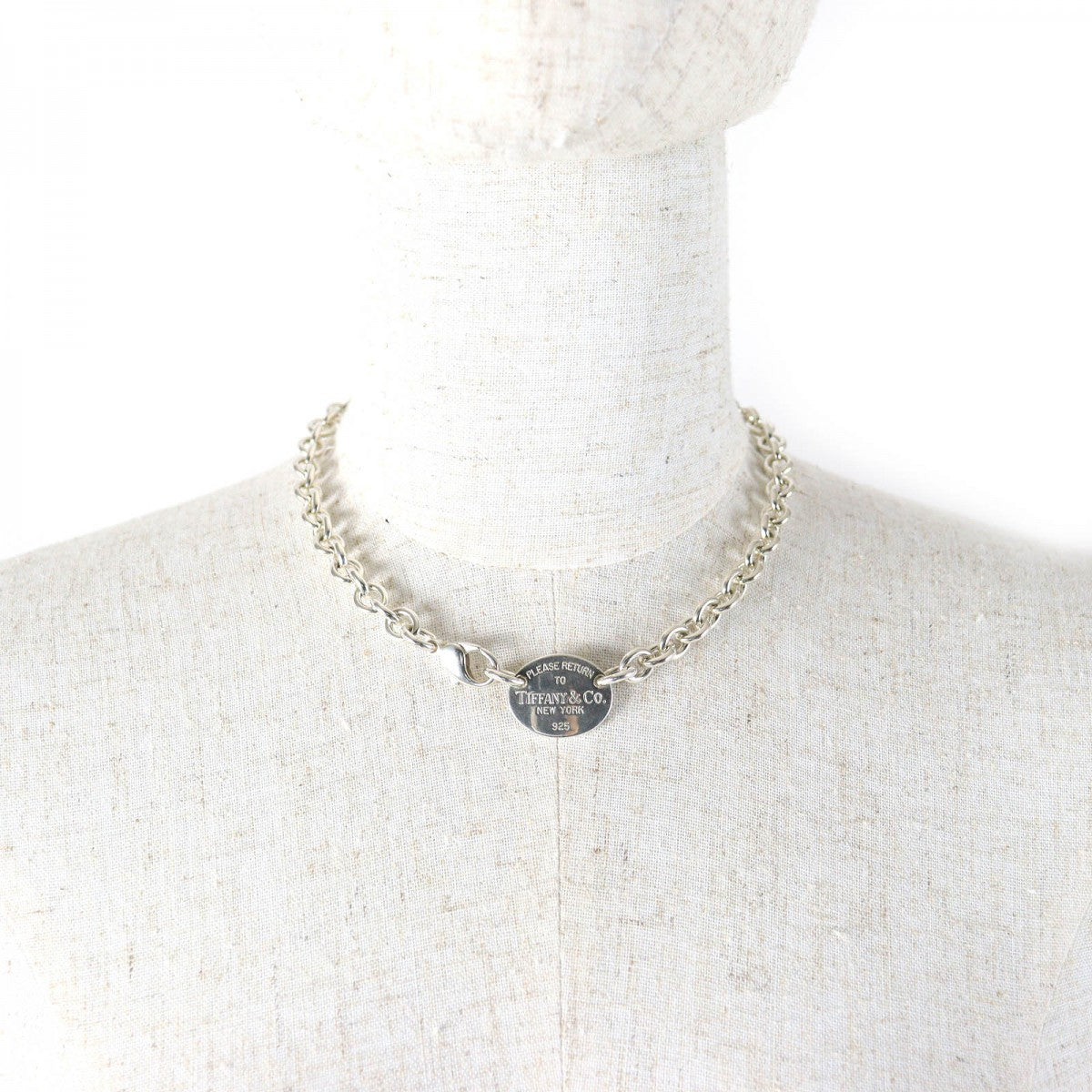 Tiffany&Co. Necklace Mainfsv925 Silver Return To Tiffany & Co. Women