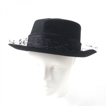 Christian Dior Hat 04Dpn960G893 Rabbit Black 57