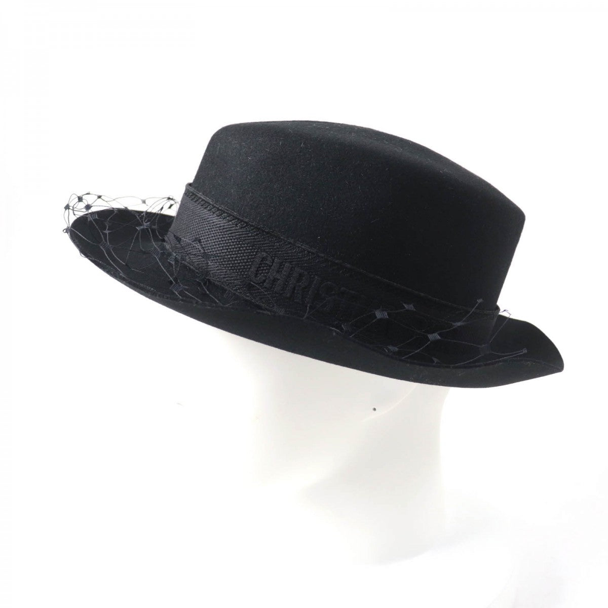 Christian Dior Hat 04Dpn960G893 Rabbit Black 57