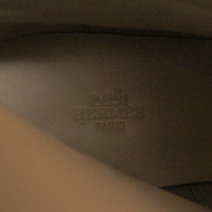 Hermes Boots Suede Leather Dark Brown Fortune 41