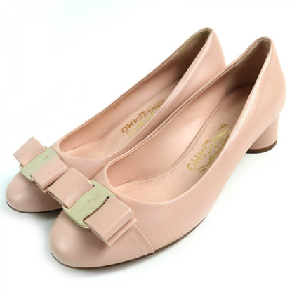 Salvatore Ferragamo Pumps Leather Pink 6.5