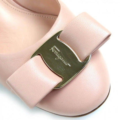 Salvatore Ferragamo Pumps Leather Pink 6.5