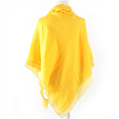 Hermes Scarf Cashmere Yellow Type