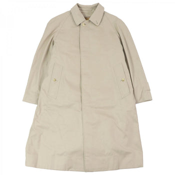 Burberry Stainless Collar Coat Cotton Beige 90-165