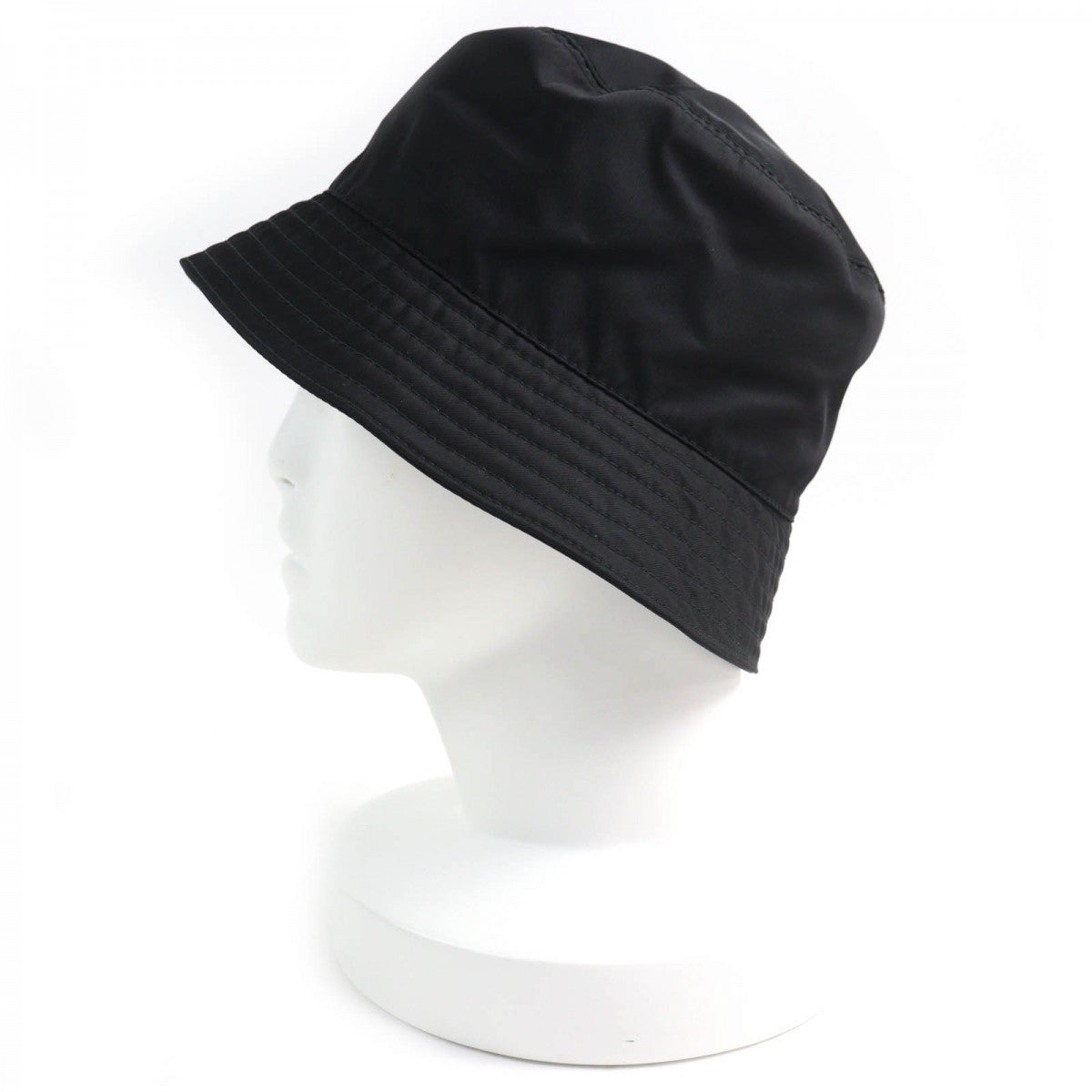 Prada Hat 1Hc137 Recycled Polyamide Black M