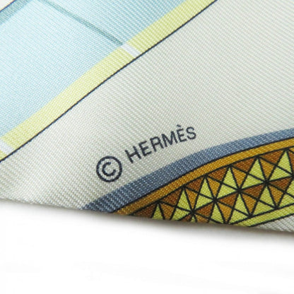Hermes Scarf Silk Multicolor Twilly Grandapparat - Horse In Full Dress