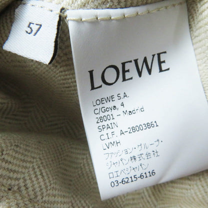Loewe Hat Lamb Leather Terracotta 57