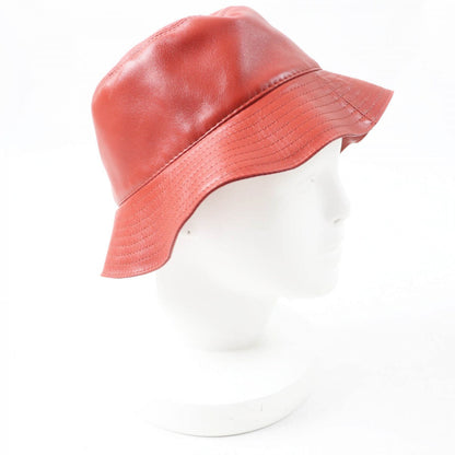 Loewe Hat Lamb Leather Terracotta 57