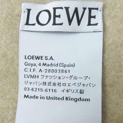 Loewe Scarf Wool White Beige