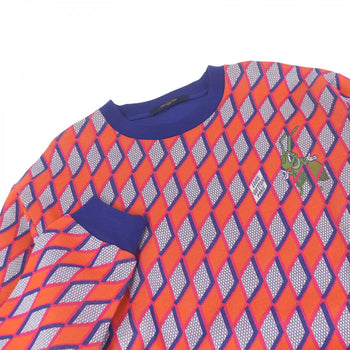 Louis Vuitton Sweat Cotton Orange Blue Xl