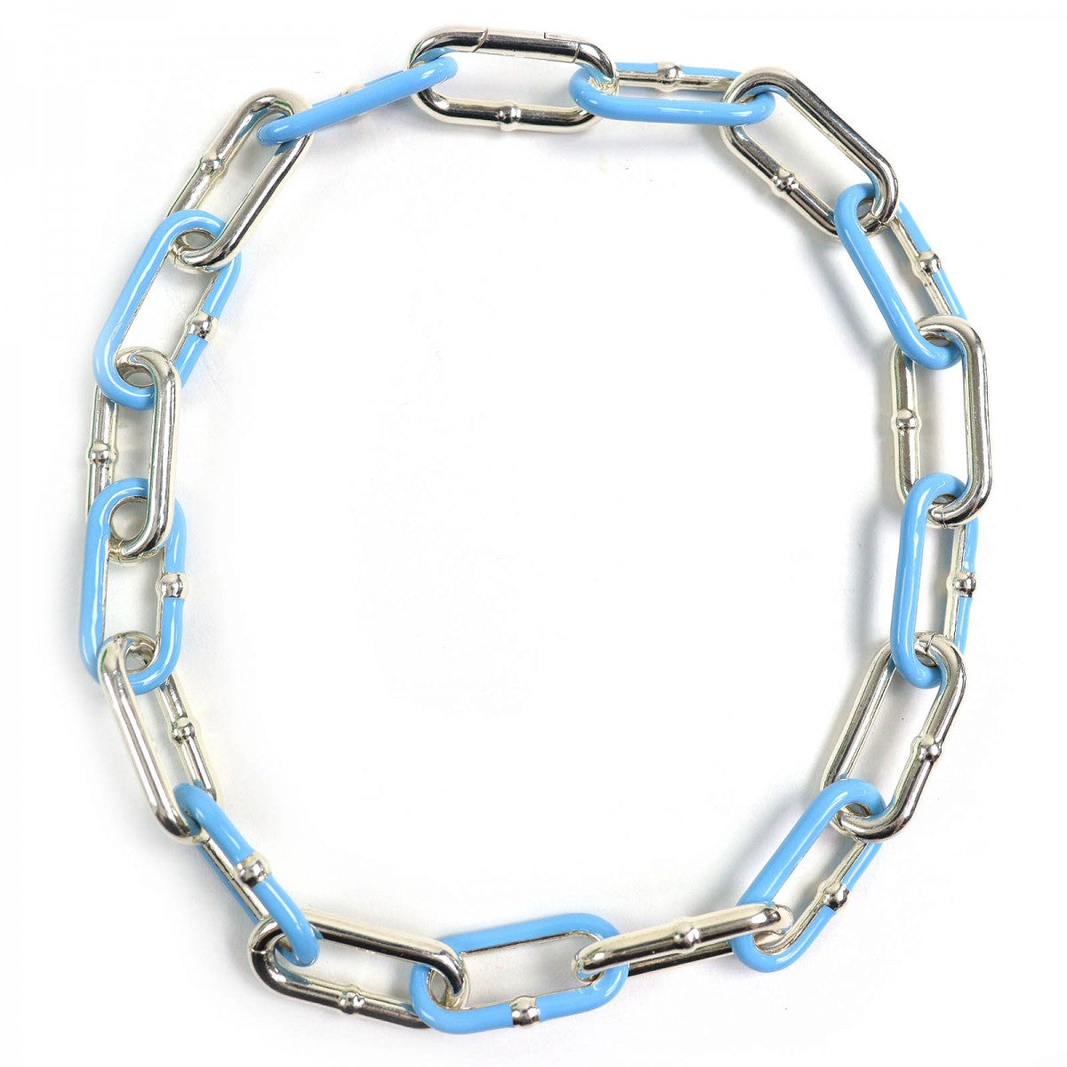 Bottegaveneta Necklace Ag925 Silver Light Blue