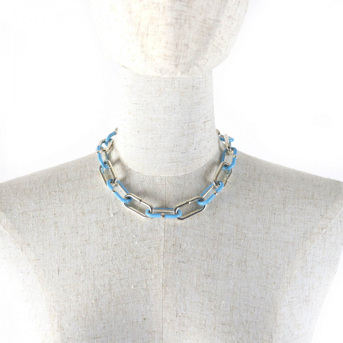 Bottegaveneta Necklace Ag925 Silver Light Blue