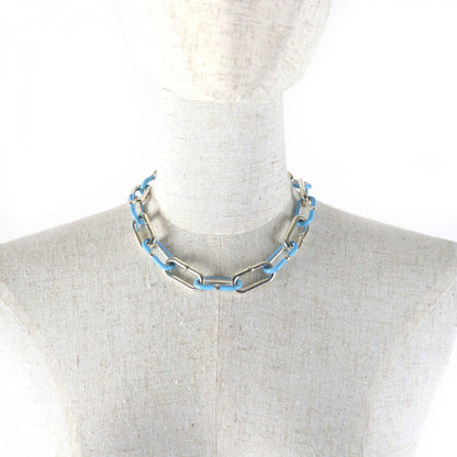 Bottegaveneta Necklace Ag925 Silver Light Blue