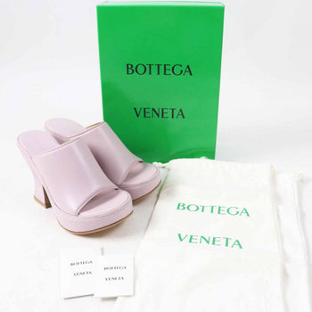 Bottegaveneta Sandals Leather Lavender 37