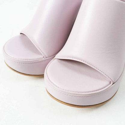 Bottegaveneta Sandals Leather Lavender 37