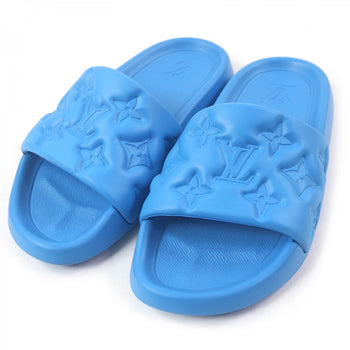 Louis Vuitton Sandals Rubber Blue Lv Waterfront Line 6
