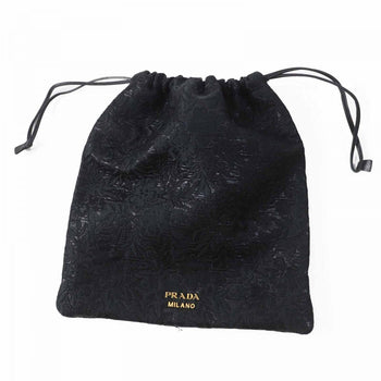 Prada Pouch 1Mu001 Wool Black