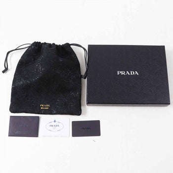 Prada Pouch 1Mu001 Wool Black
